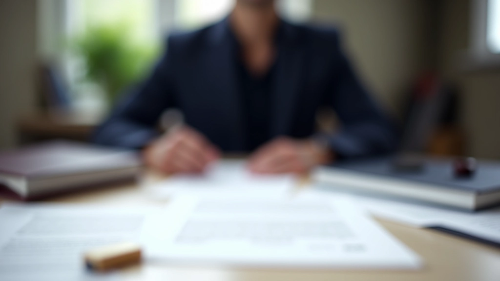 Gericht oder Notariatsbüro mit Gesetzbüchern und Dokumenten, professionelle Umgebung, die rechtliche Sicherheit vermittelt